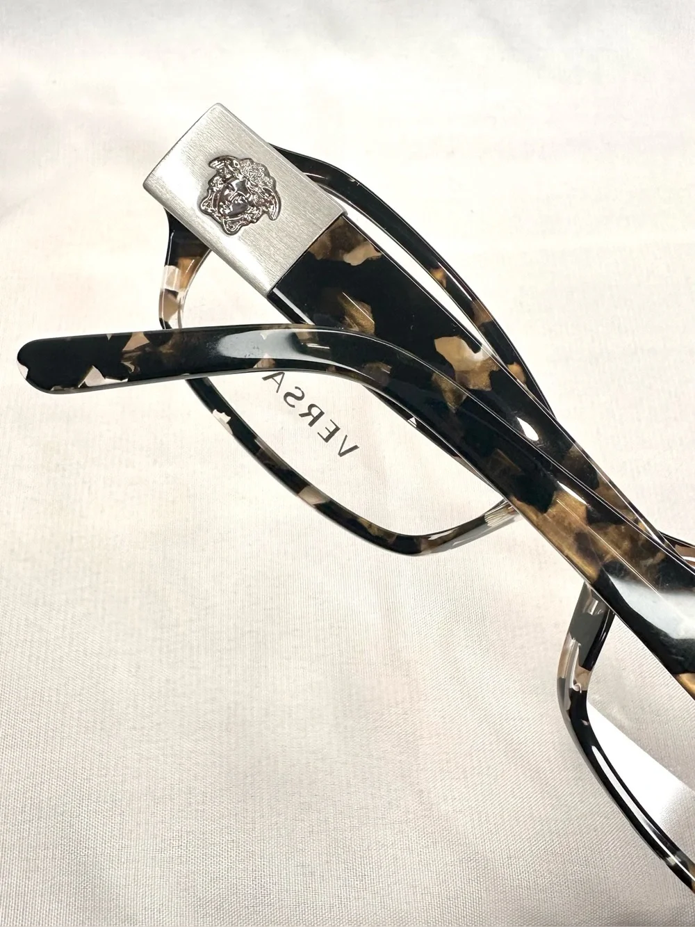 VERSACE Crystal Spotted Black Brown MOD.3135 876